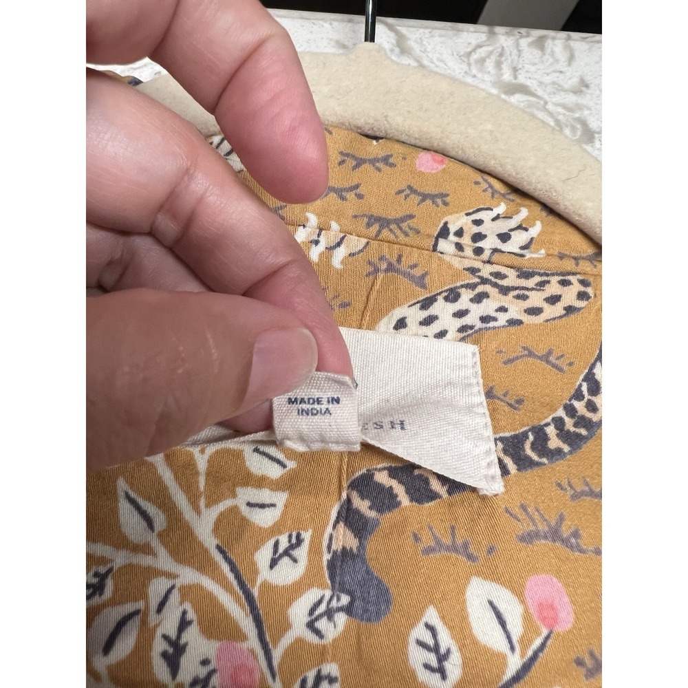 PRINTFRESH - Eco Satin Rittenhouse Set in Bagheera - Tobacco - Size M - Picture 8 of 16